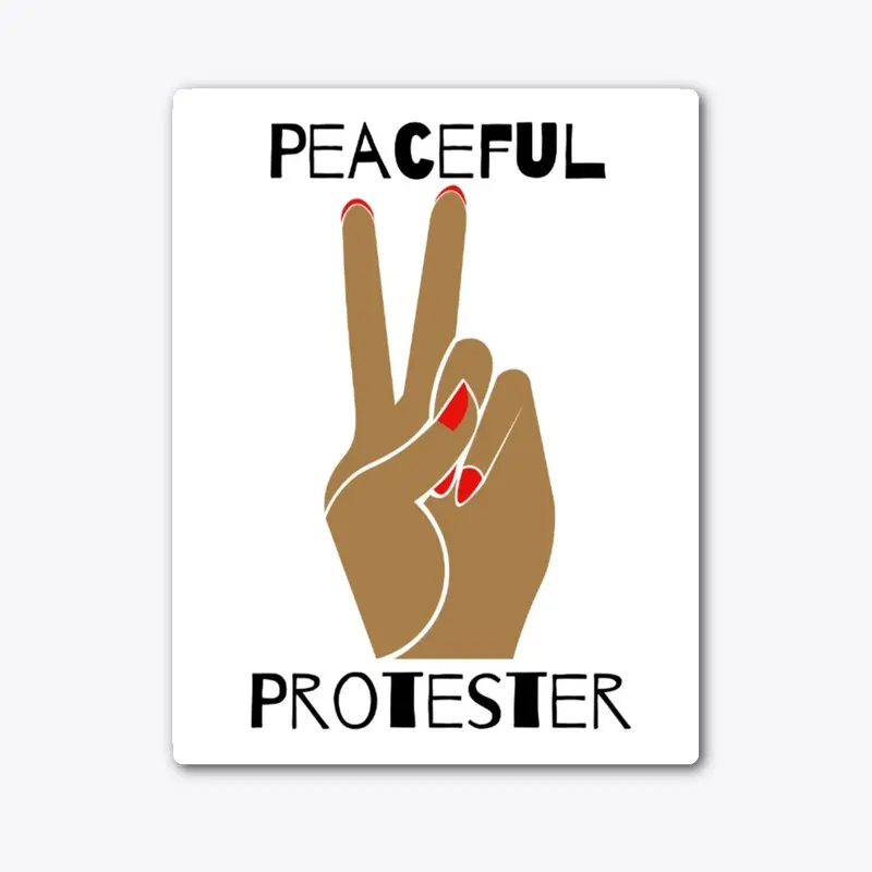 Peaceful Protester- Light Edition